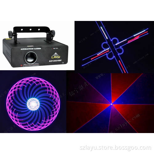 1200mW RBP SD Card Cartoon Laser - Free DIY Software (A1200RBP)